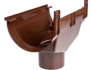 Expansion spout 11/75 brown