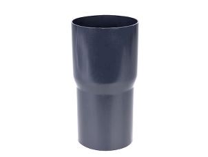 Downspout connector sleeve  90 mm graphite