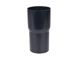 Downspout connector sleeve 90 mm black