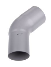 Elbow 75 mm 45° grey