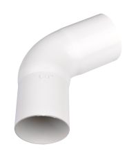 Elbow 90 mm 60° white