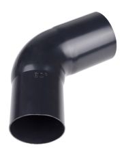 Elbow 110 mm 60° black