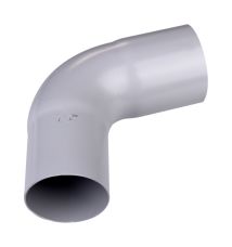 Elbow 75 mm 75° grey