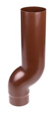 Down conductor 110 mm brown