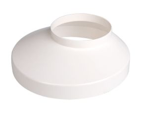 Well collar 75 mm white 150 mm