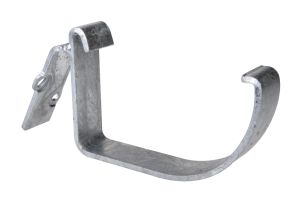 Metal mounting bracket size 12 27° galv.